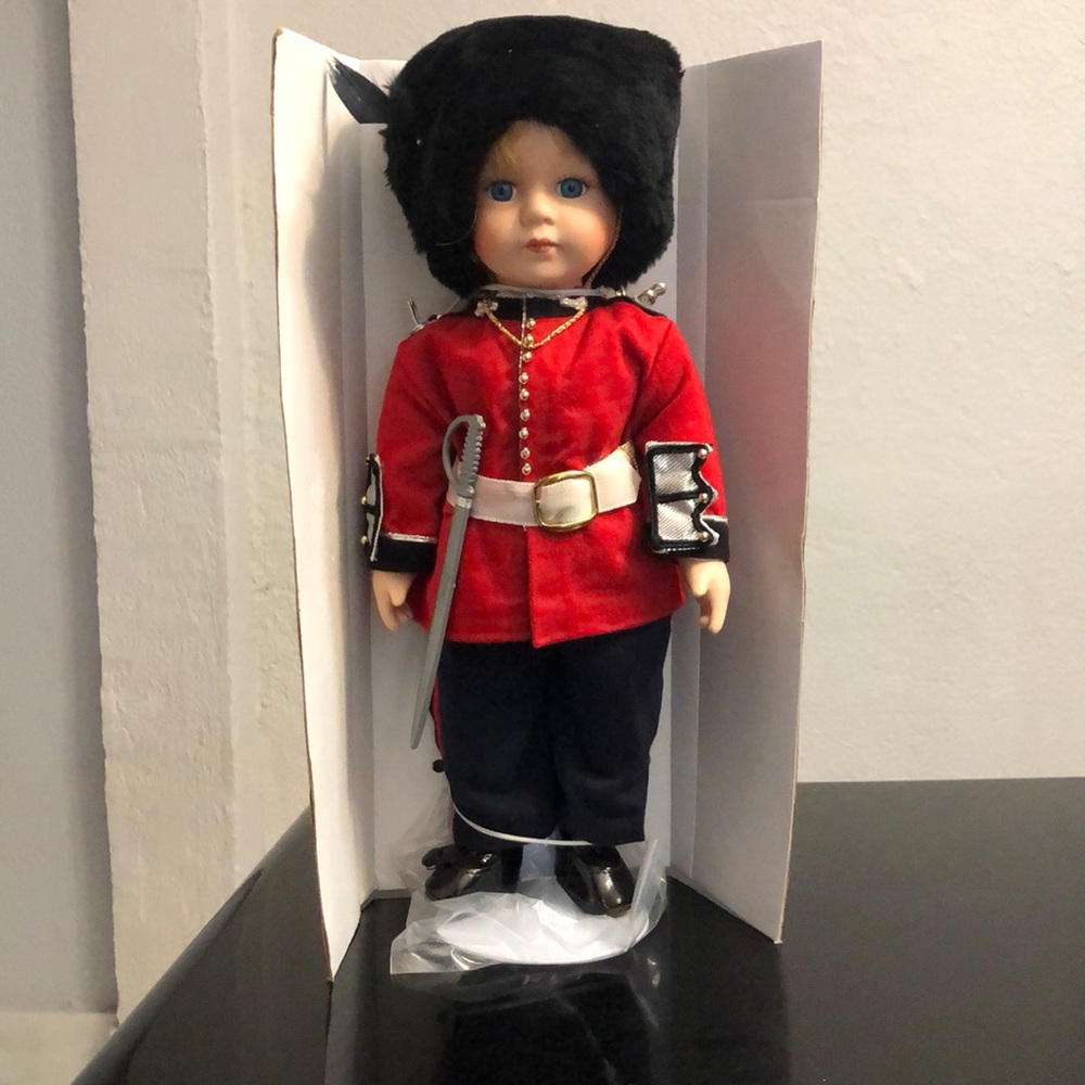 Grenadier Guardsman porcelain Doll
